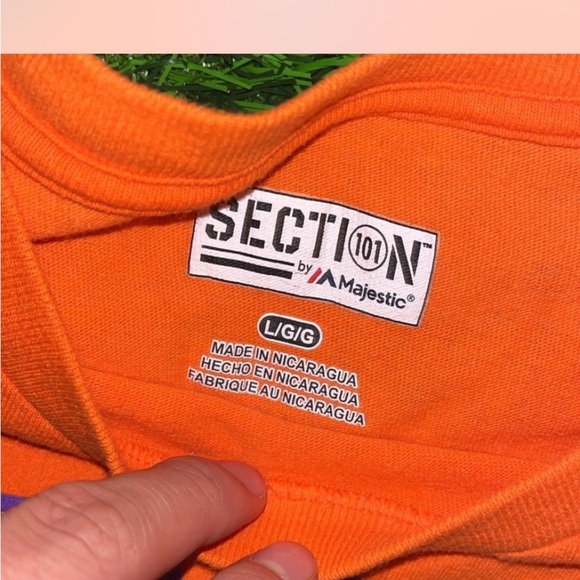 Orange Clemson Tigers Long Sleeve Shirt - Picture 2 of 2